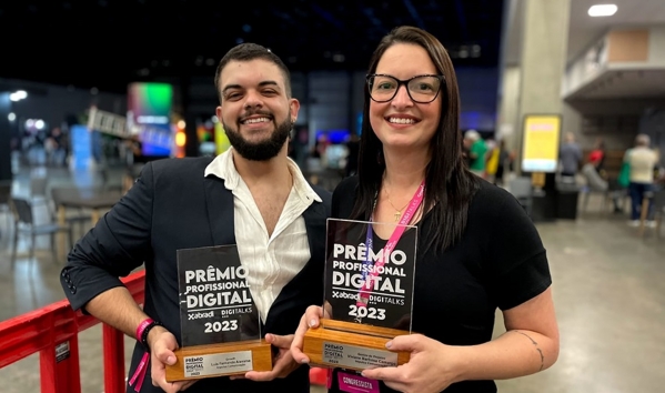 Time de digital da Impulsa Comunicação recebe dois prêmios Profissional Digital 2023